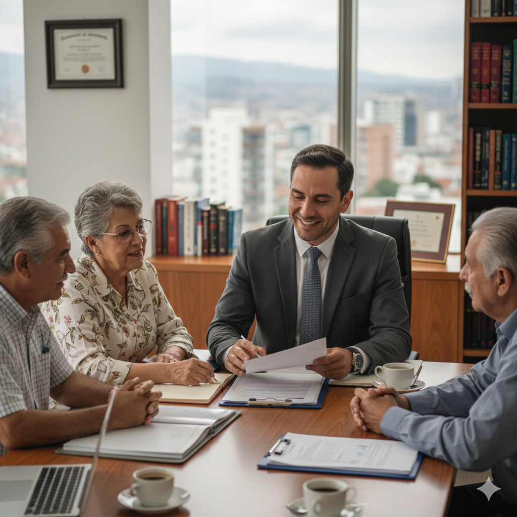Abogado y pensionados